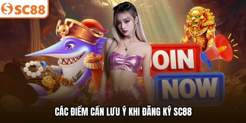 Các điểm cần lưu ý khi đăng ký SC88