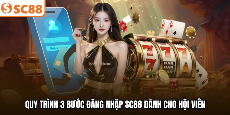 Quy trình 3 bước đăng nhập SC88 dành cho hội viên